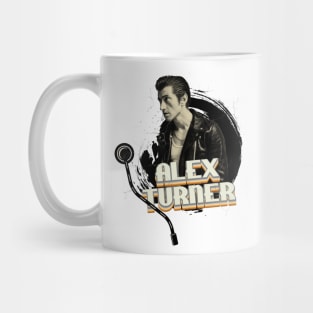 Artic Monkeys Alex Turner // Vinyl Style 90's Mug